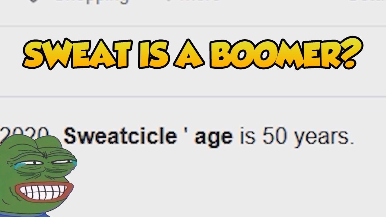 SWEATCICLE A BOOMER?