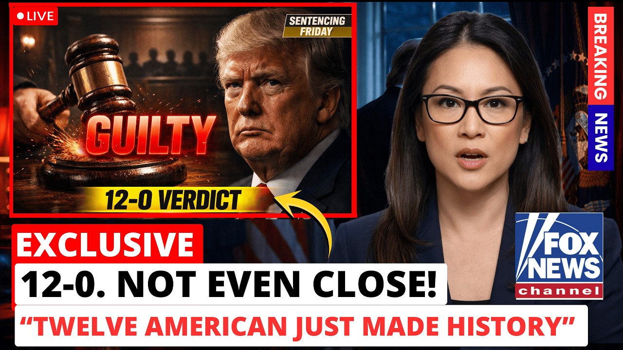 HISTORIC: 12 Jurors Convict Trump Unanimously — Sentencing Scheduled This Friday