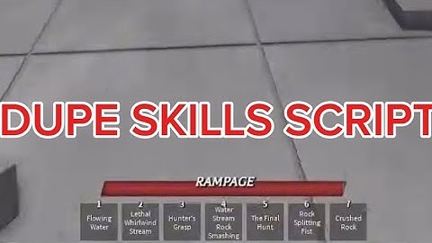 Dupe skills script | The strongest battlegrounds