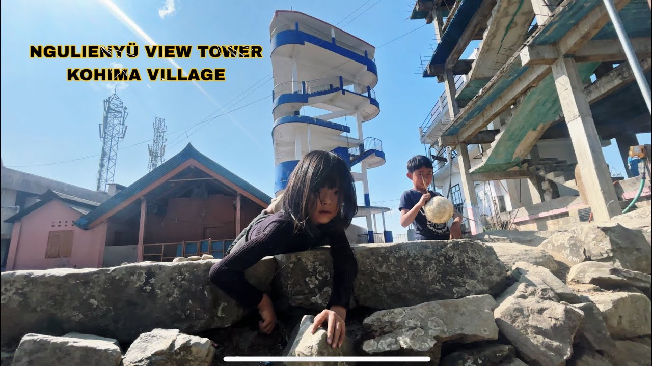 The view tower was closed but the kids saved the day 🤩