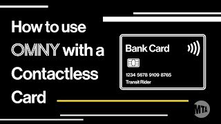 How to Use OMNY: Using a Contactless Card screenshot 5