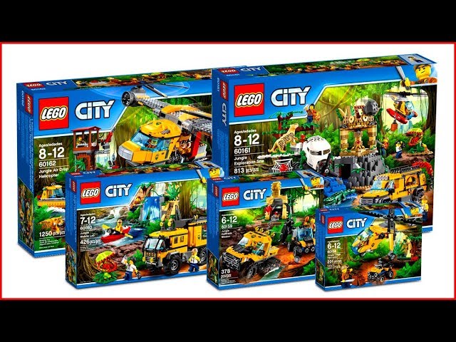 ALL City Jungle 2017 Speed Build for Collectors - YouTube