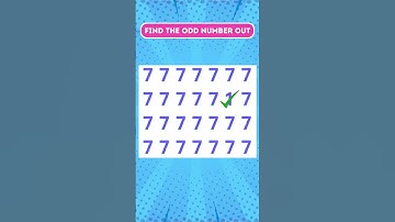Find The Odd number Out #shorts #riddles