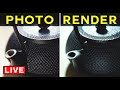 LiveTutorial: How to Render PHOTOREAL Art [Cinema 4D + Octane]