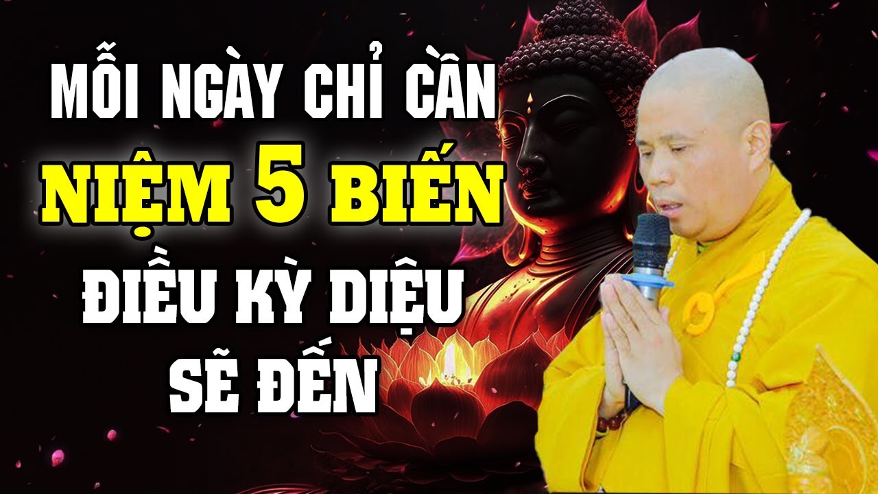 Mỗi ngày niệm 5 câu Chú Đai Bi bạn sẽ tránh được những cái C.h.ế.t bất đắc kỳ tử (Cực linh nghiệm)