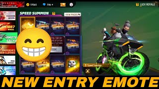 Free Fire New Event😈 Speed Summon Entry Emote 2024 | New Luck Royal 😚2024 Event Entry Emote Return