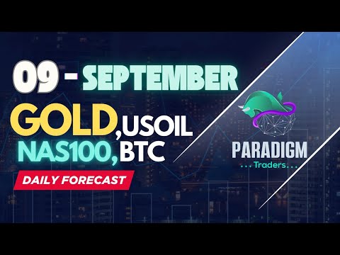 Video preview for GOLD Price Prediction TODAY | 9 September 2025 | #GOLD #USOIL #BTCUSDT #NASDAQ. Forex Market Updates