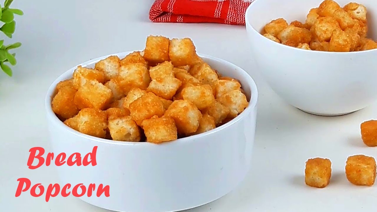 Bread popcorn bangla recipe Caramel Bread Popcorn YouTube