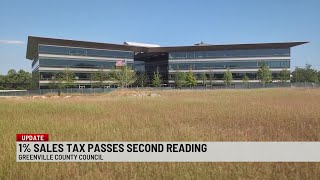 Greenville Co. Council 1% sales tax passes second reading