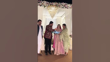Umar mukhtar Ansari ko shadi ki mubarakbad dene pahunche MLA Nahid Hasan aur Iqra Hasan  #iqrahasan