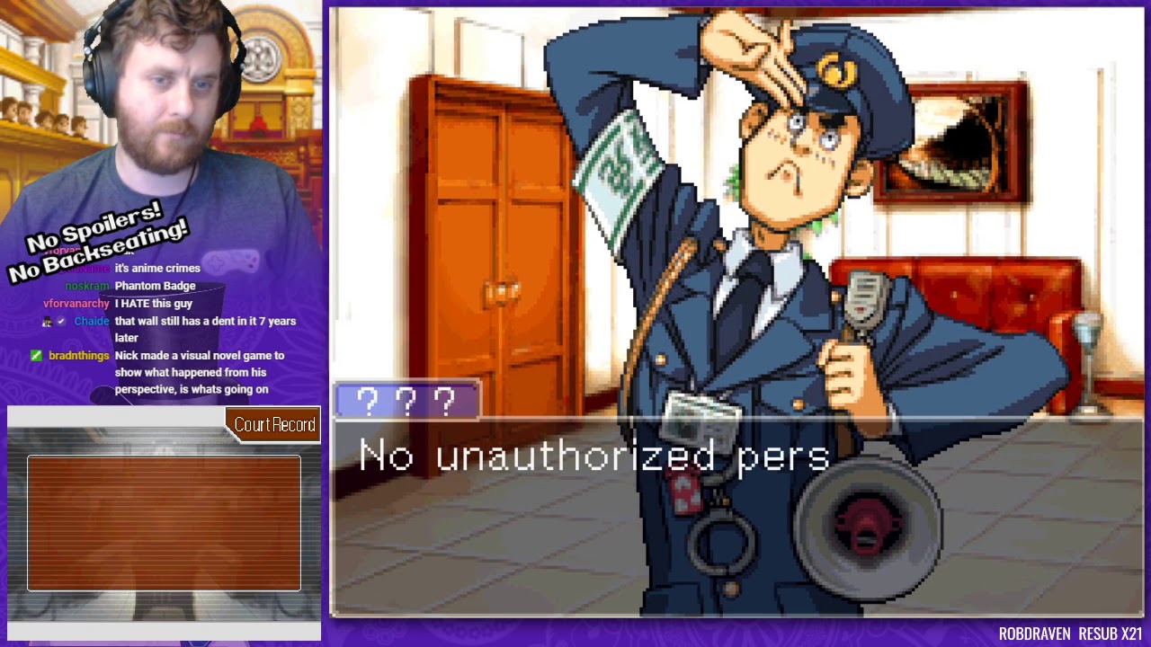 Auth Attorney: Apollo Justice Case 4 - Turnabout Succession, MASON System, Part 1