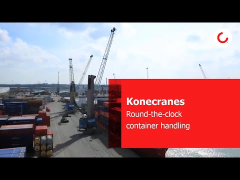 Konecranes for round-the-clock container handling