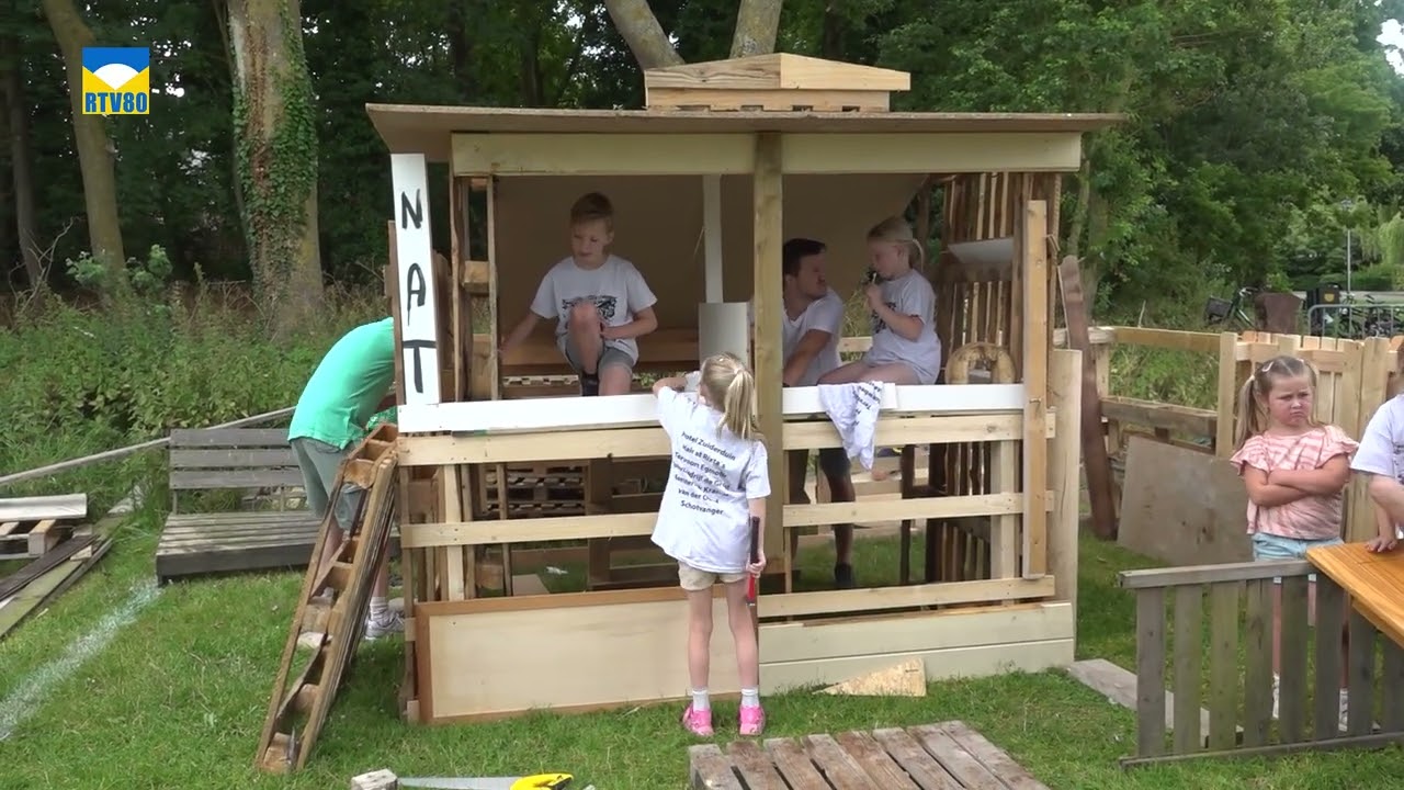 Egmond start Timmerdorp: zagen, spijkeren en bouwen maar!