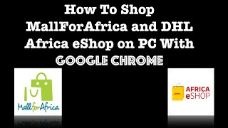 How To Shop MallForAfrica & DHL Africa eShop screenshot 3