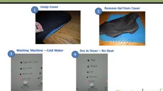How to Wash Your WonderGel Seat Cushion