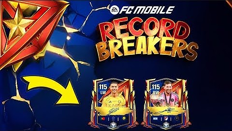 HOW TO GET NEW EVENT RECORD BREAKERS PLAYERS RONALDO MESSI LEAKS UPDATE IN EA FC FIFA MOBILE 25 26