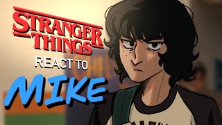 Stranger Things 4 Reacts to: MIKE WHEELER | Part THREE (WIP 2) | Byler | No Season 5