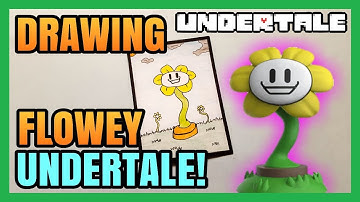 Drawing Flowey Undertale!