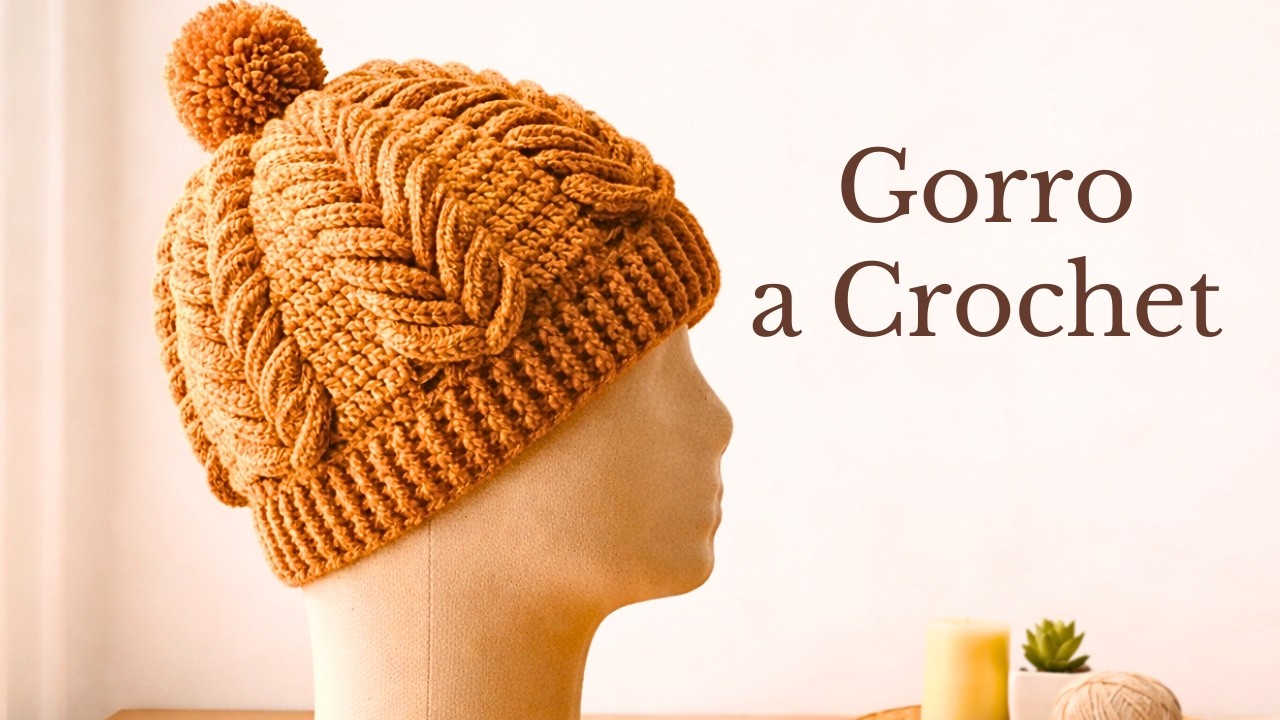 Gorro a Crochet Paso a Paso 🧶 | Fácil y Elegante para Principiantes ...