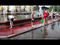 Водная Битва на ВДНХ часть 1: ношение девушек в фонтан / Water Battle flashmob – webcounters