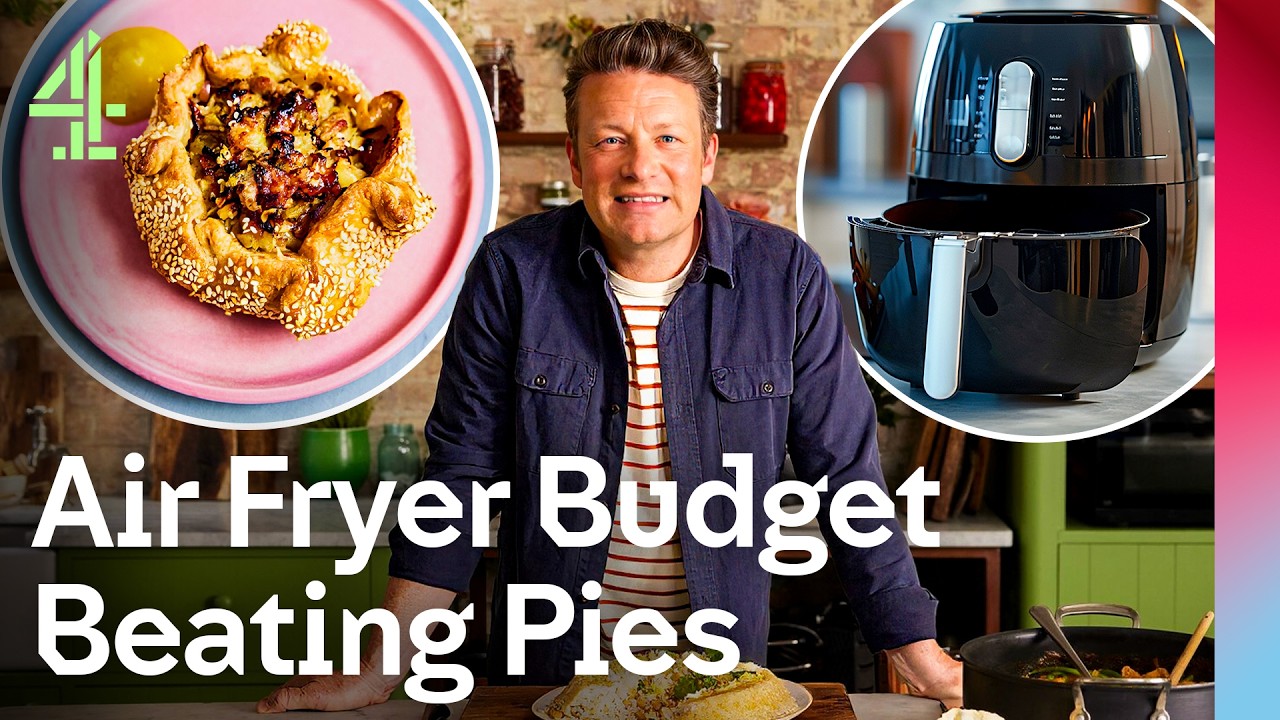 NEW: Jamie Oliver Makes Delicious Air Fryer Pork Pies | Jamie's £1