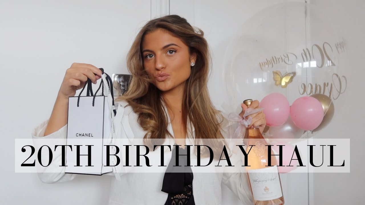 WHAT I GOT FOR MY 20TH BIRTHDAY