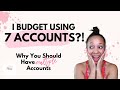 I BUDGET USING 7 ACCOUNTS! Budgeting tips for beginners 2020 |  Multiple bank accounts