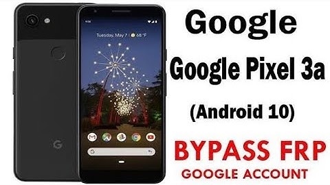Google Pixel 3a FRP/Google Lock Bypass (Android 12) without PC Work 100%