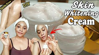 SKIN WHITENING CREAM FOR DARK SPOTS & CLEAR SKIN| From Head To Toe Shocking Results In Just 7 Days!