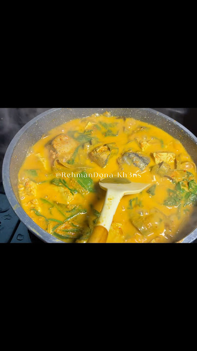 Gule daun singkong ikan tuna MANTAP#cooking #views #food #jajanan #foryou #gulaipadang #daunsingkong