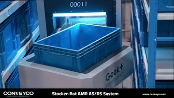 Stacker-Bot Automous Mobile Robot AMR-AS/RS System - Conveyco