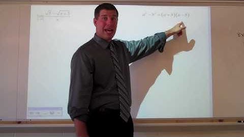 Calculus Lesson 1-3 "Evaluating Limits Analytically"