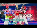 Online teachingday 21 block training for taekwondo coach course