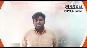 Another new Success story of our Qspiders Student. Mr. Sanjay placed