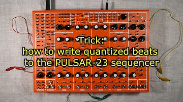PULSAR-23 quantization trick
