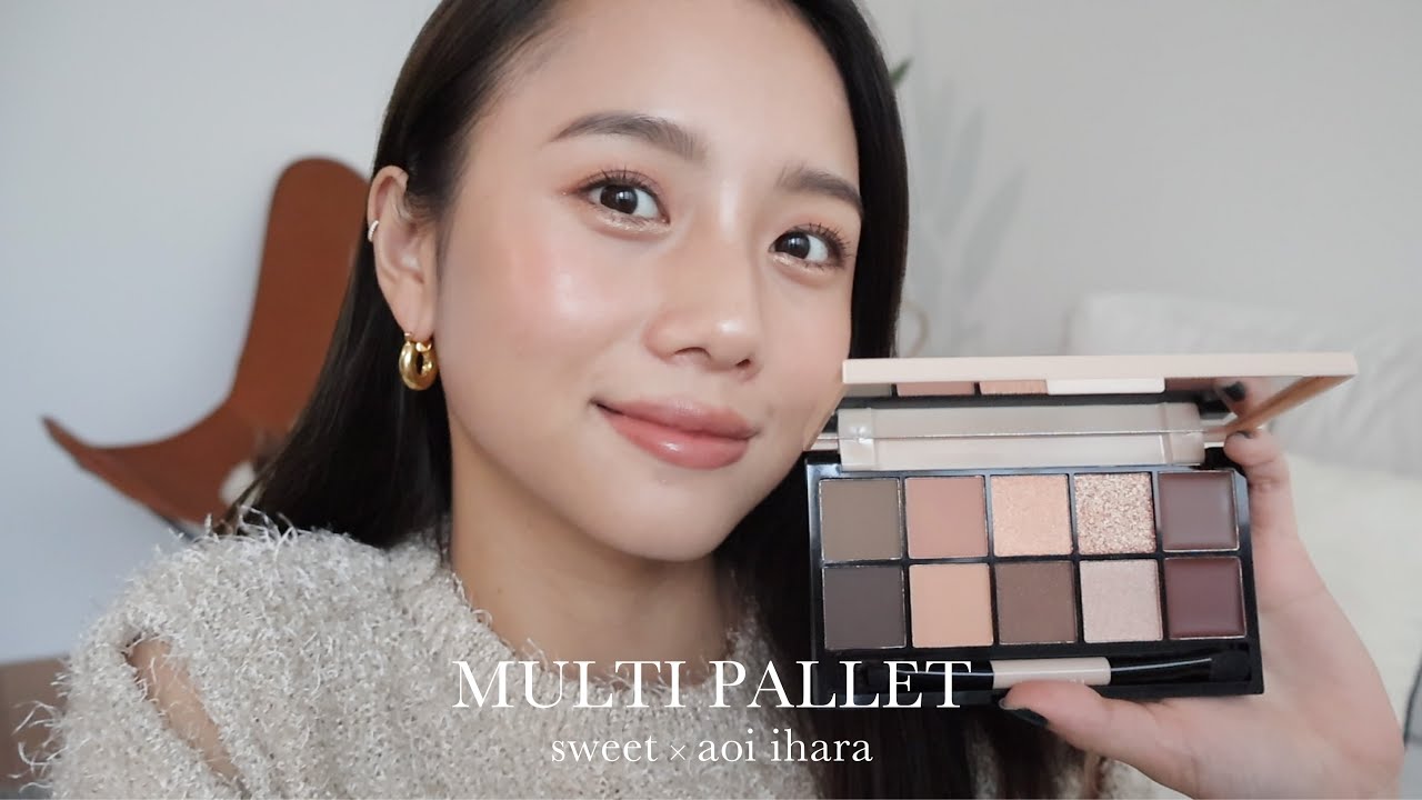 ご報告 Sweet12月号の付録 10色マルチパレット を監修させて頂きました Youtube