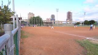 Local teams baseball game match at Erchong Floodway Sports Park in New Taipei 20191027