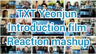 TXT (투모로우바이투게더) ‘Introduction Film - What do you do?’ - 연준 (YEONJUN) | Reaction mashup