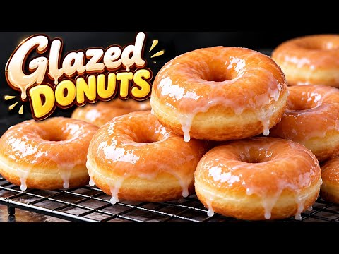 These Glazed Donuts Are BETTER Than Bakery Donuts 🍩🤤 | Soft & Fluffy