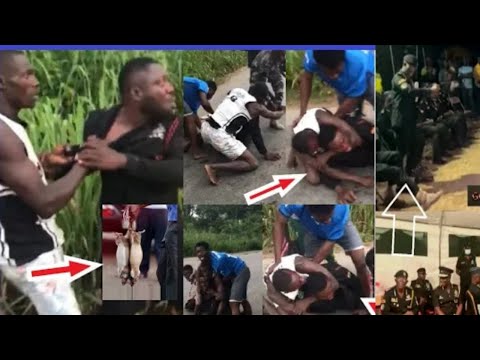 Ghana Police Officer at Kumawu Check Point dirty Fights Over Bush Meat(Fight over "rat carcass")