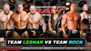Can 3 Different Brock Lesnar Defeat 3 Different Rock WWE 2K22