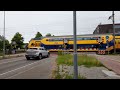 Spoorwegovergang Heiloo // Dutch railroad crossing
