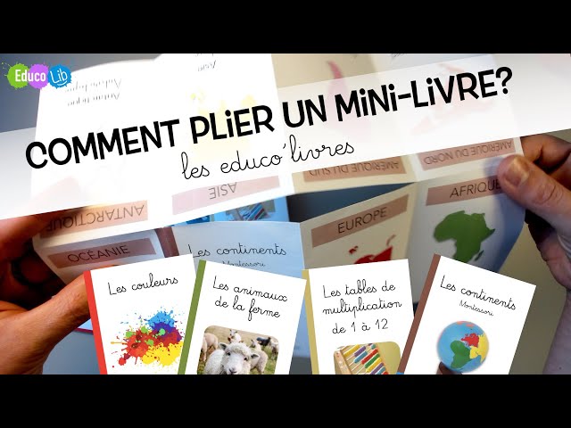 Tuto : comment fabriquer des livres miniatures 