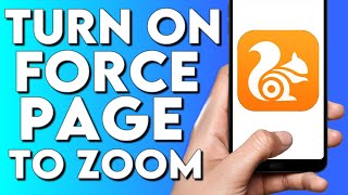 How To Turn ON and Enable Force Page To Zoom on UC BROWSER App screenshot 5