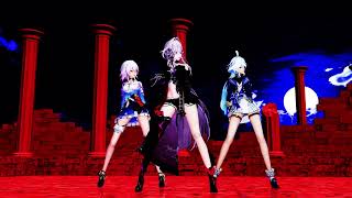 [MMD] IA GLOWB - INTERGALACTIA / Thelema, Furina, Nanoka