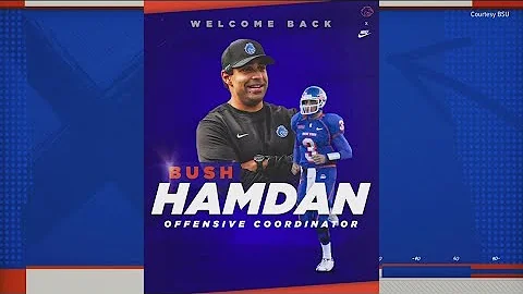 Boise State names Bush Hamdan new offensive coordi...