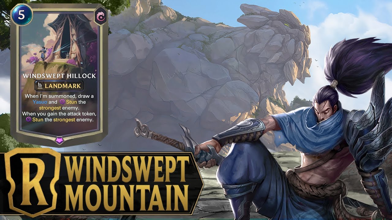 Windswept Hillock :: Legends of Runeterra Card :: RuneterraFire