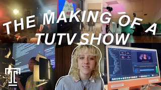 Behind the Scenes of Producing a TUTV Show | Vlog