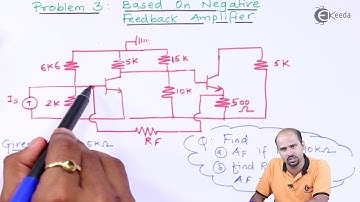 Problem 3 Based on Negative Feedback | Electronic Devices and Circuits 2 in EXTC Engineering
