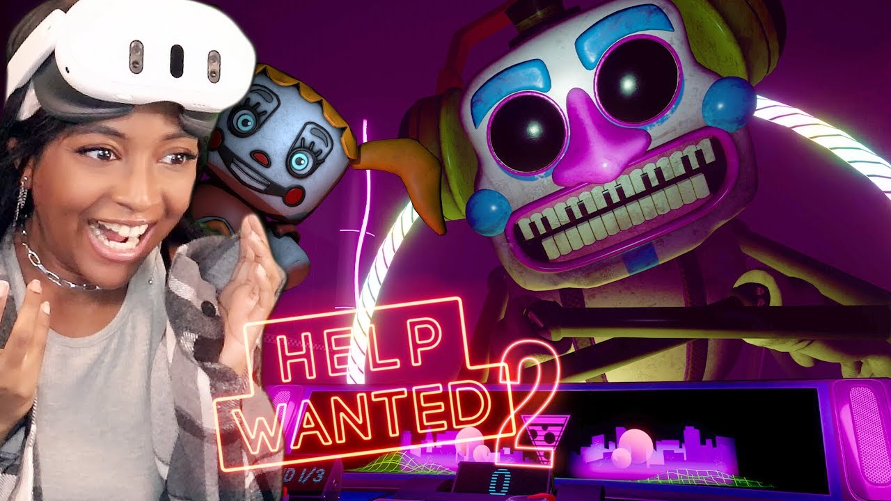 DJ MUSIC MAN IS SO HUGE!! I LOVE IT!! | FNAF VR Help Wanted 2 [3